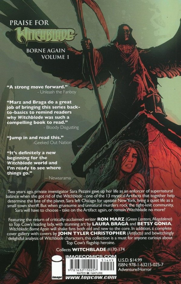 WITCHBLADE BORNE AGAIN VOL 01 TP [9781632150257]