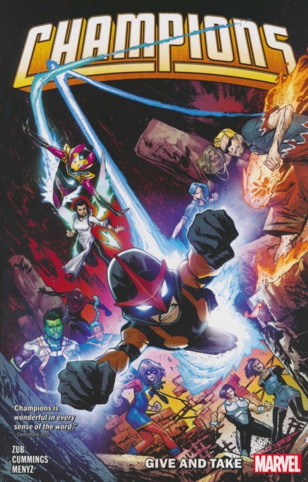 CHAMPIONS VOL 02 GIVE AND TAKE TP [9781302916725]