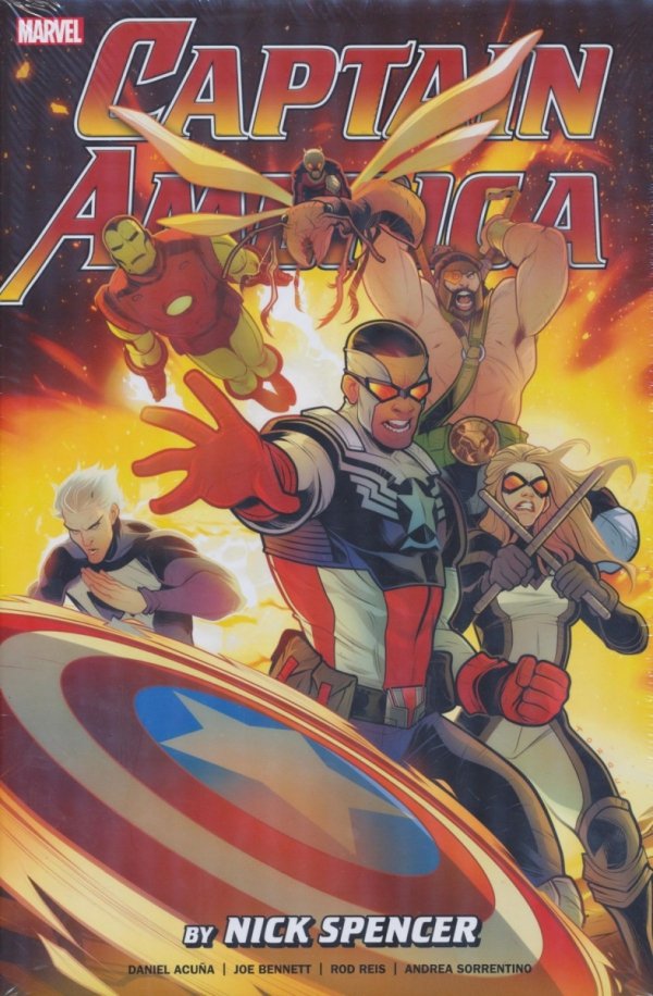 CAPTAIN AMERICA BY NICK SPENCER OMNIBUS VOL 02 HC [VARIANT] [9781302953713] **PROMOCJA TOMY**