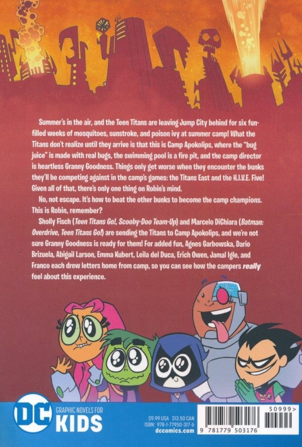 TEEN TITANS GO TO CAMP TP [9781779503176]