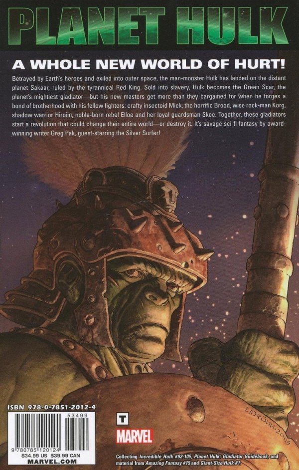 HULK PLANET HULK TP [9780785120124]