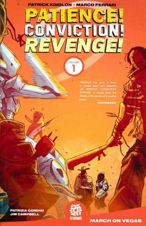 PATIENCE CONVICTION REVENGE VOL 01 MARCH ON VEGAS TP [9781949028140] **promocja TOMY**
