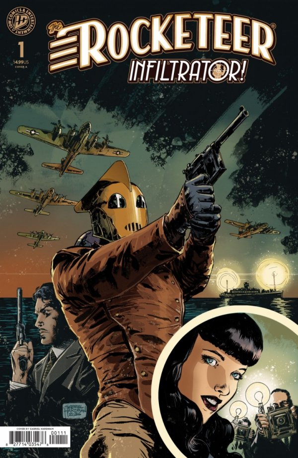 ROCKETEER INFILTRATOR #1 COVER A HARDMAN [82771403547600111]
