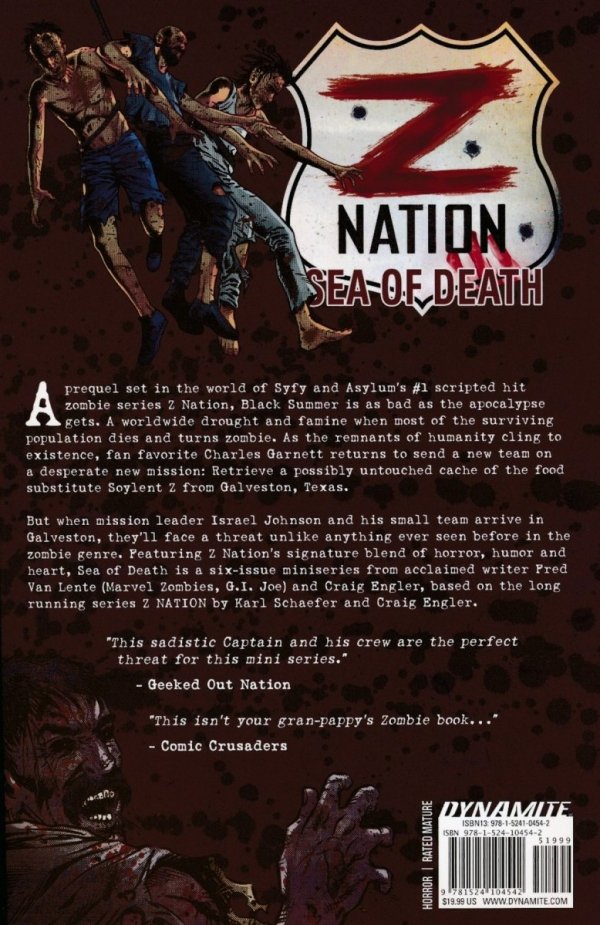 Z NATION SEA OF DEATH TP [9781524104542] **promocja TOMY**