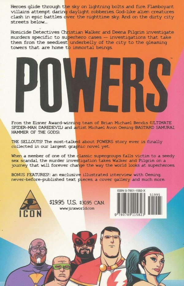 POWERS VOL 06 THE SELLOUTS TP [9780785115823]
