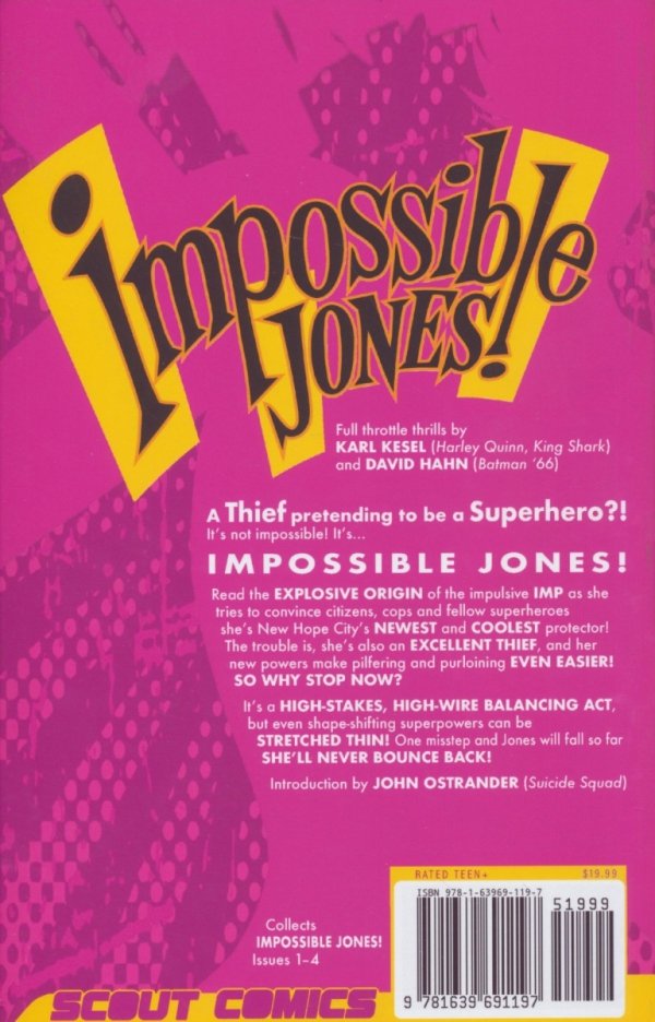 IMPOSSIBLE JONES VOL 01 GRIN AND GRITTY TP [9781639691197]