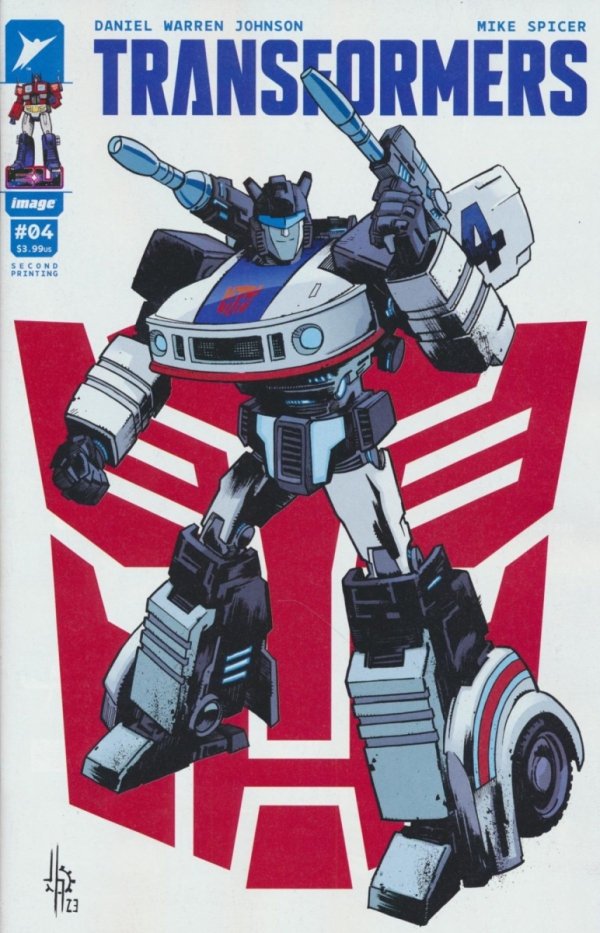 TRANSFORMERS #04 2ND PTG CVR B [70985303861000422]