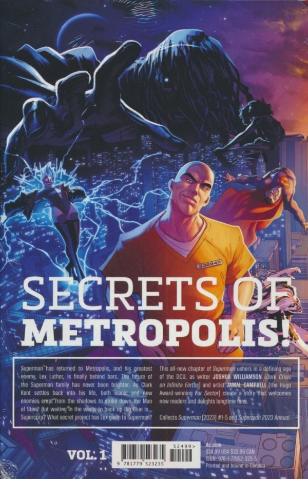 SUPERMAN VOL 01 SUPERCORP HC [9781779523235] **PROMOCJA RABAT 40%**