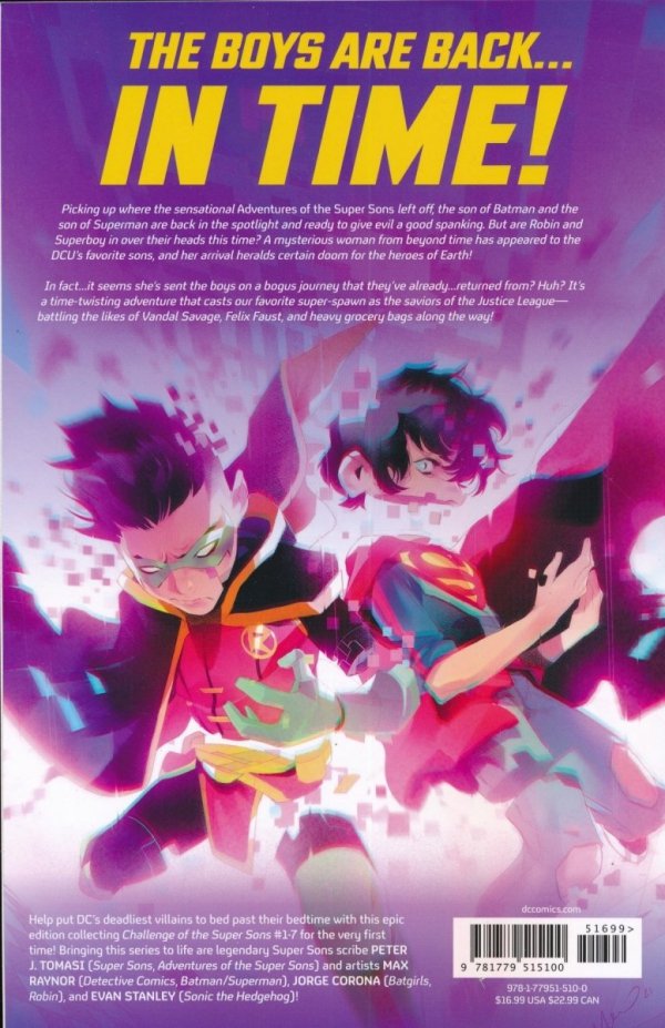 CHALLENGE OF THE SUPER SONS TP [9781779515100]