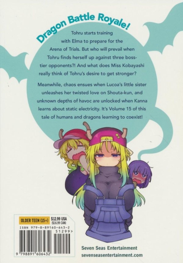 MISS KOBAYASHIS DRAGON MAID VOL 15 TP [9798891606432]