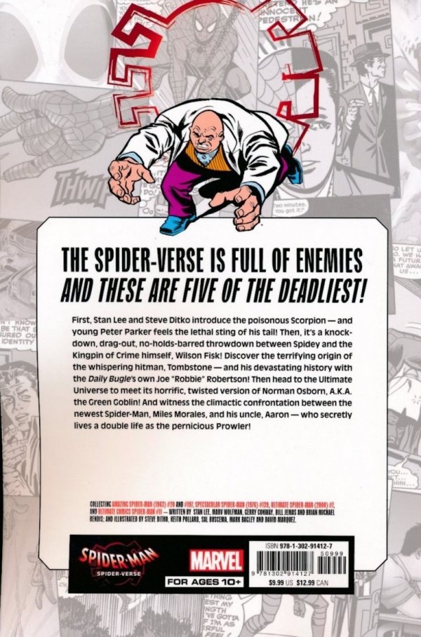 SPIDER-MAN SPIDER-VERSE FEARSOME FOES TP [9781302914127]