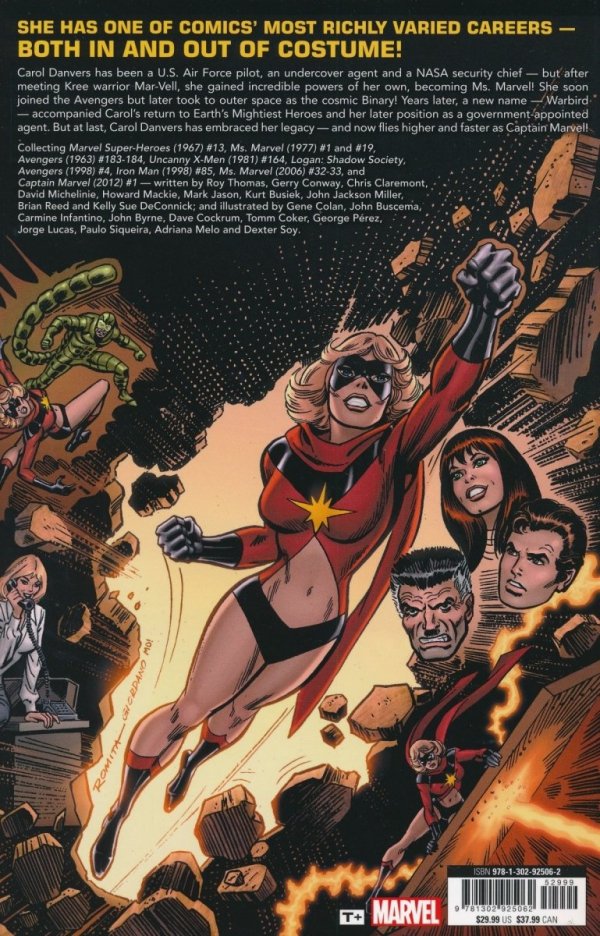 CAPTAIN MARVEL THE MANY LIVES OF CAROL DANVERS TP [9781302925062] **OFERTA SPECJALNA**