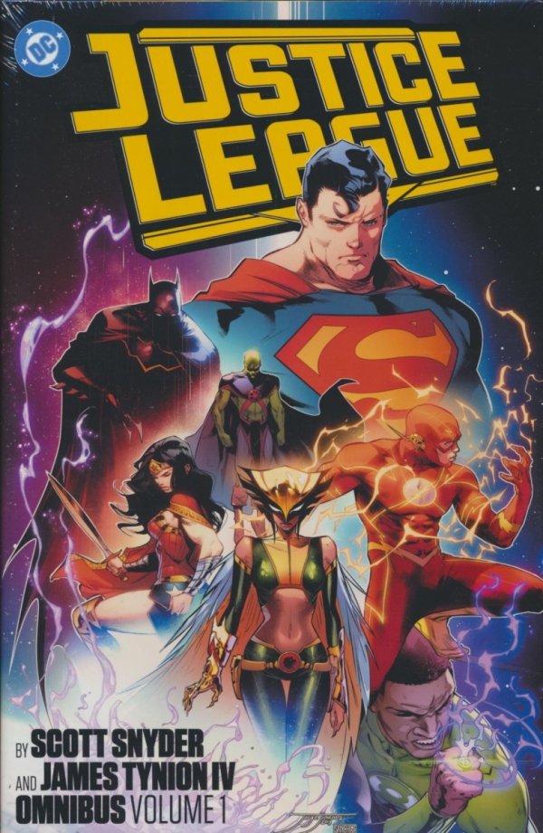 JUSTICE LEAGUE BY SCOTT SNYDER AND JAMES TYNION IV OMNIBUS VOL 01 HC [9781799501053] **promocja TOMY**