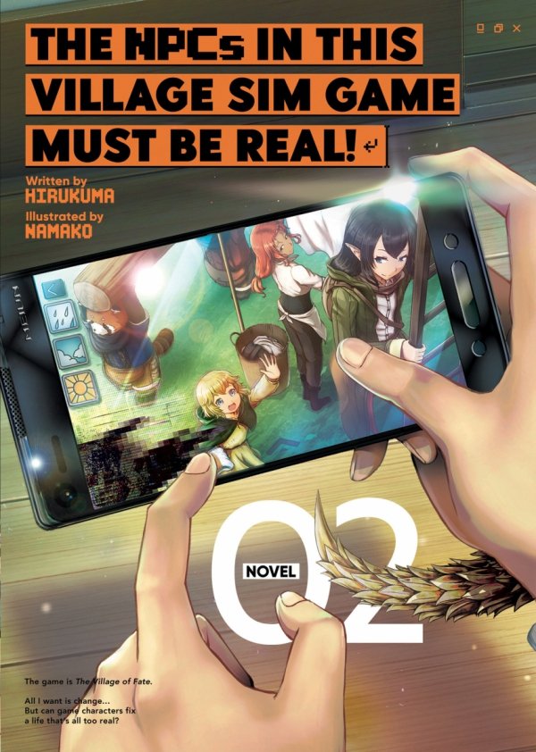 NPCS IN THIS VILLAGE SIM GAME MUST BE REAL LIGHT NOVEL VOL 02 TP [9781648275937] **promocja STOCK SALE**