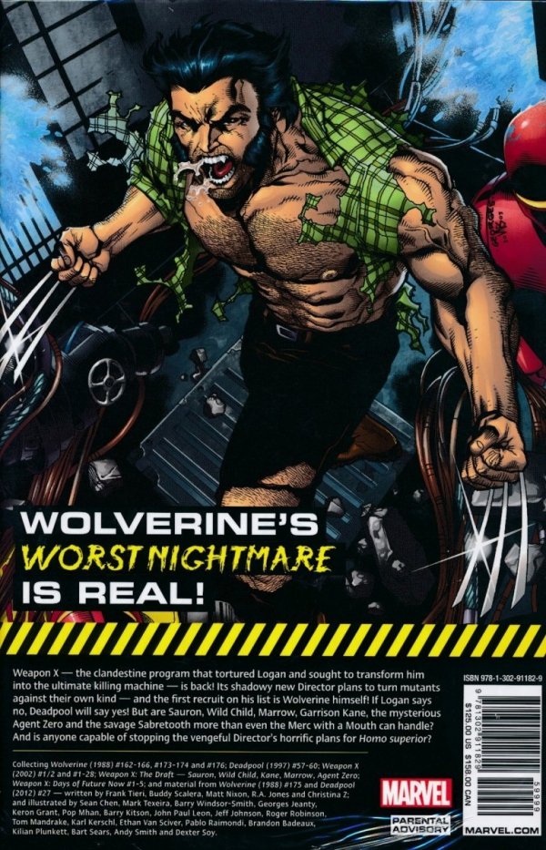 WEAPON X THE RETURN OMNIBUS HC [STANDARD] [9781302911829] **OFERTA SPECJALNA**