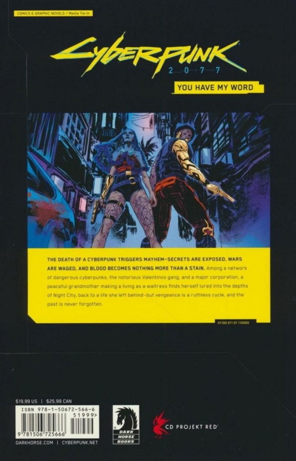 CYBERPUNK 2077 VOL 02 YOU HAVE MY WORD TP [9781506725666]