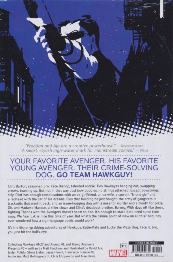 HAWKEYE BY MATT FRACTION AND DAVID AJA OMNIBUS HC [STANDARD] [9781302952822] **promocja TOMY**