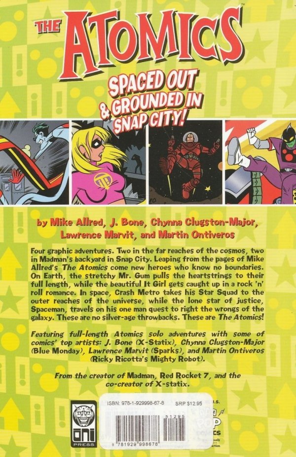ATOMICS SPACED OUT AND GROUNDED IN SNAP CITY TP [9781929998678] **promocja TOMY**