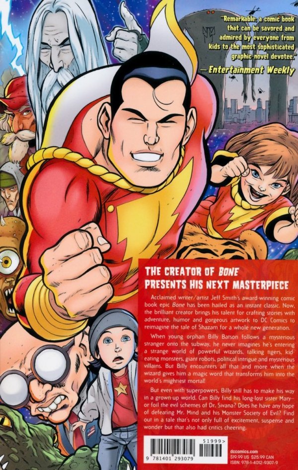 SHAZAM THE MONSTER SOCIETY OF EVIL TP [9781401293079]