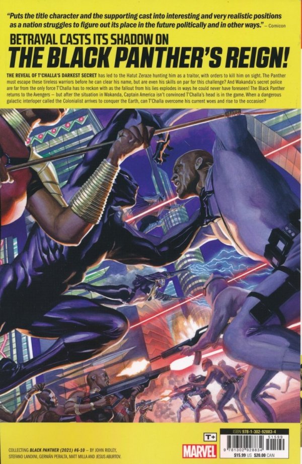 BLACK PANTHER VOL 02 RANGE WARS TP [9781302928834] **promocja TOMY**