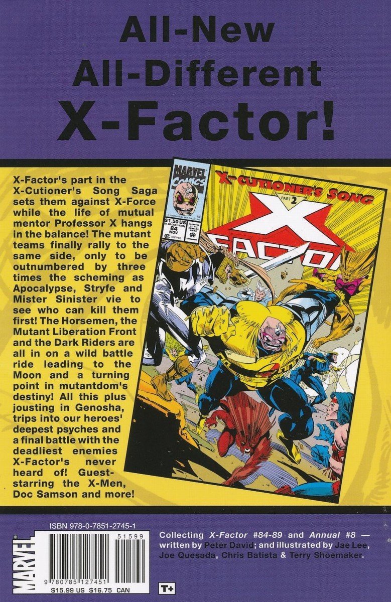 X-FACTOR VISIONARIES PETER DAVID VOL 04 SC [9780785127451]