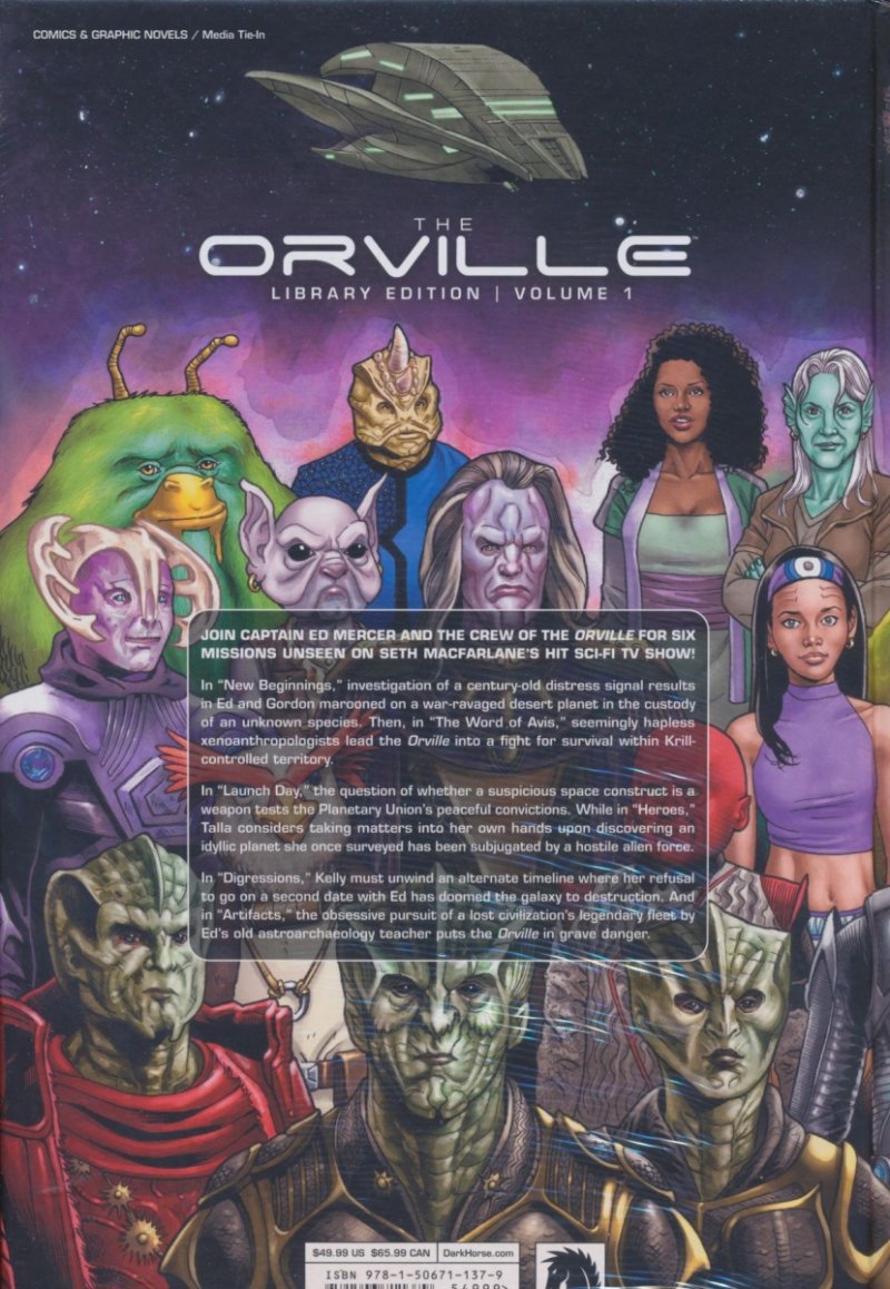ORVILLE LIBRARY EDITION VOL 01 HC [9781506711379]