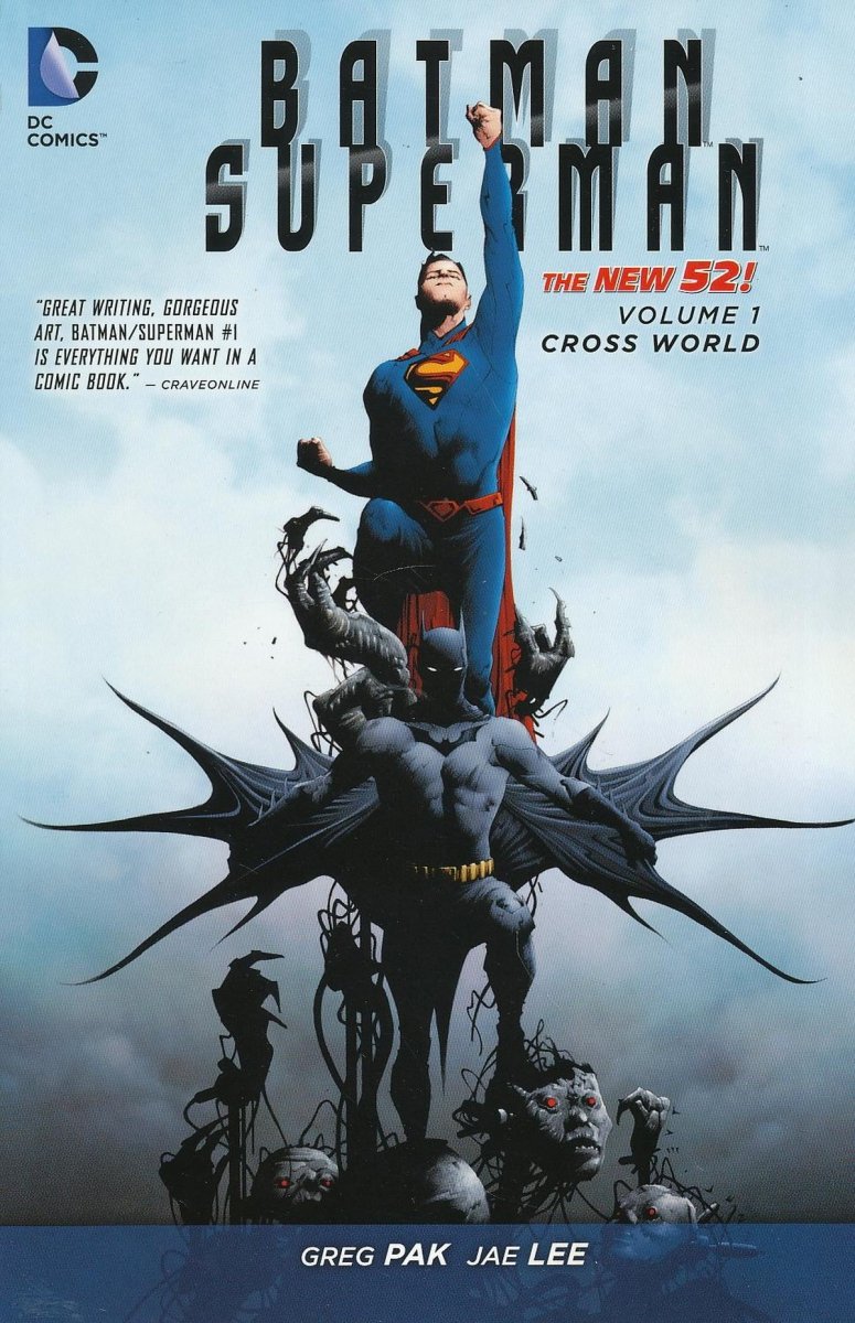 BATMAN SUPERMAN VOL 01 CROSS WORLD SC (MEGA SALE)