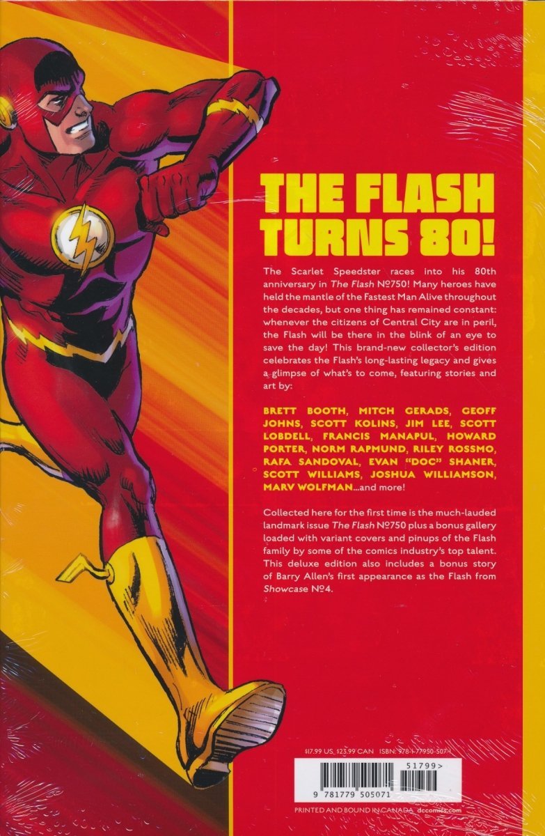 FLASH #750 THE DELUXE EDITION HC [9781779505071]