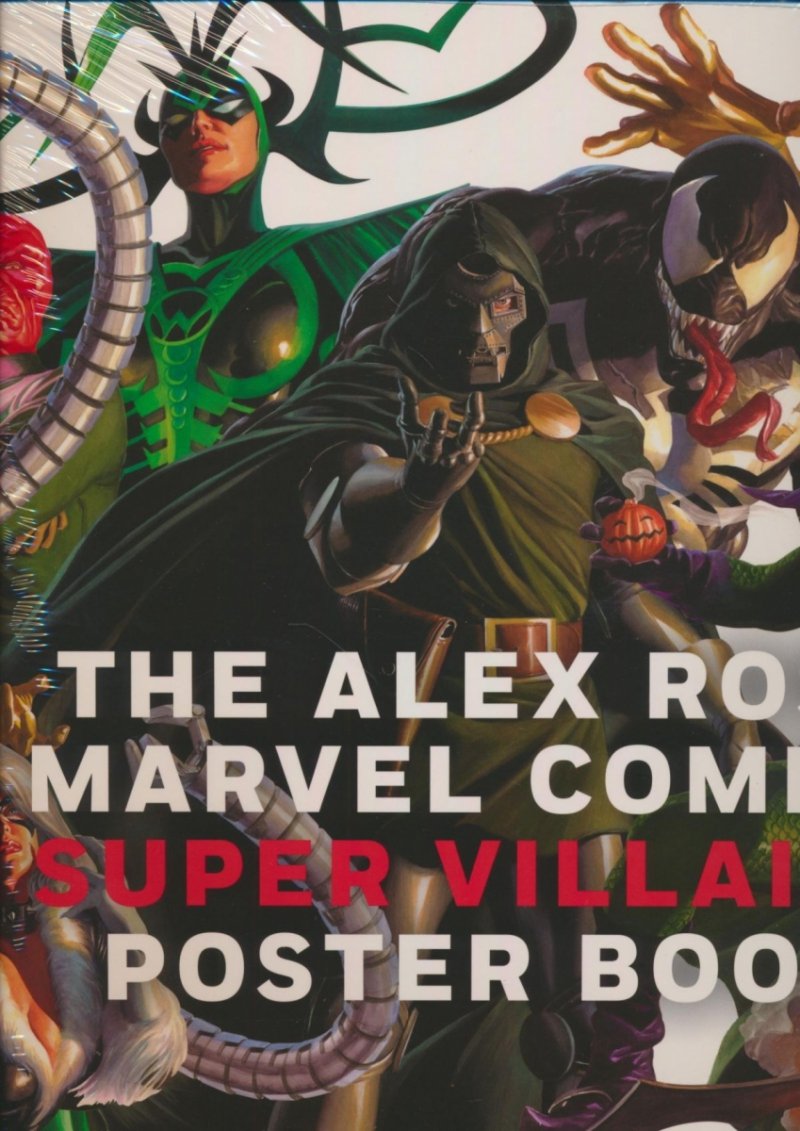 ALEX ROSS MARVEL COMICS SUPER VILLAINS POSTER BOOK SC [9781419770463]
