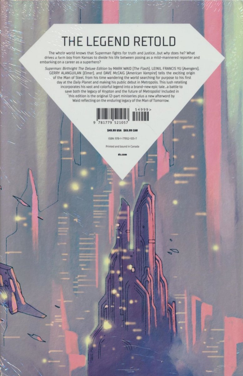 SUPERMAN BIRTHRIGHT THE DELUXE EDITION HC [VARIANT] [9781779521057]