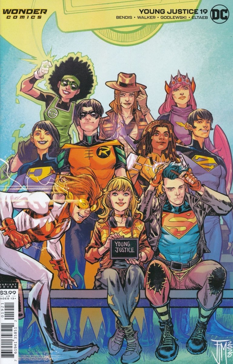 YOUNG JUSTICE #19 CVR B