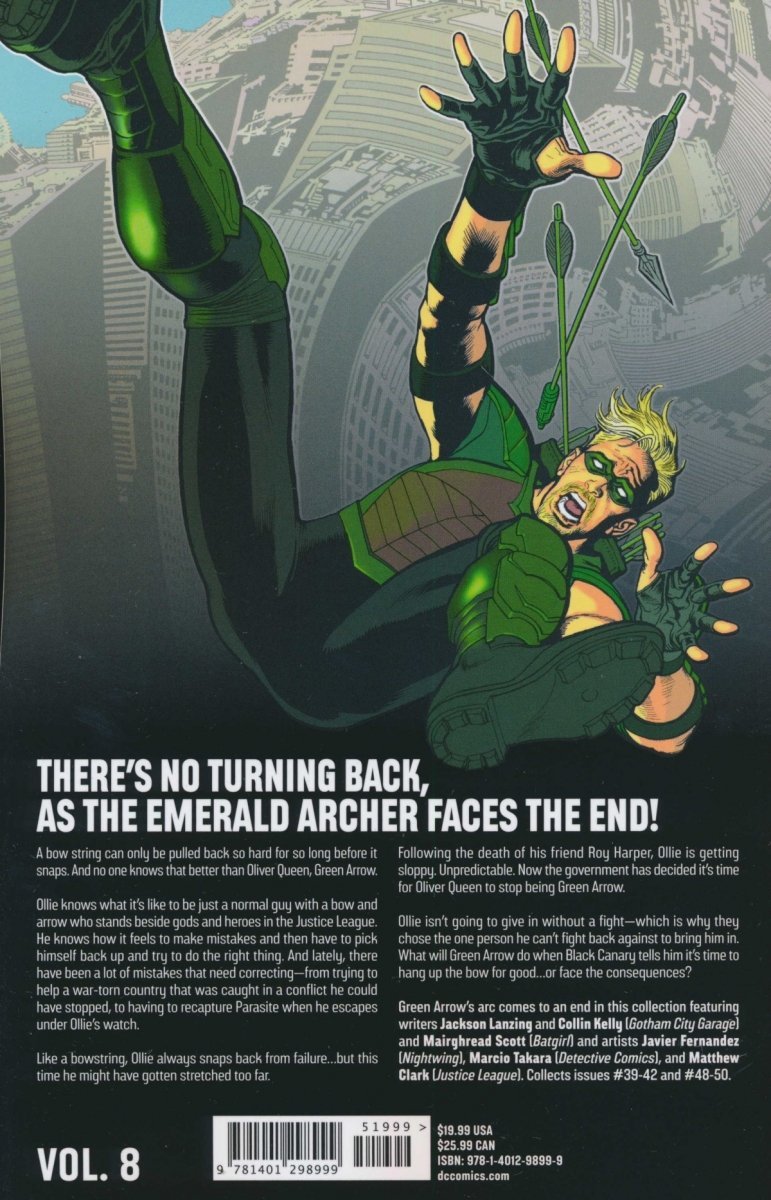 GREEN ARROW THE END OF THE ROAD SC [9781401298999]