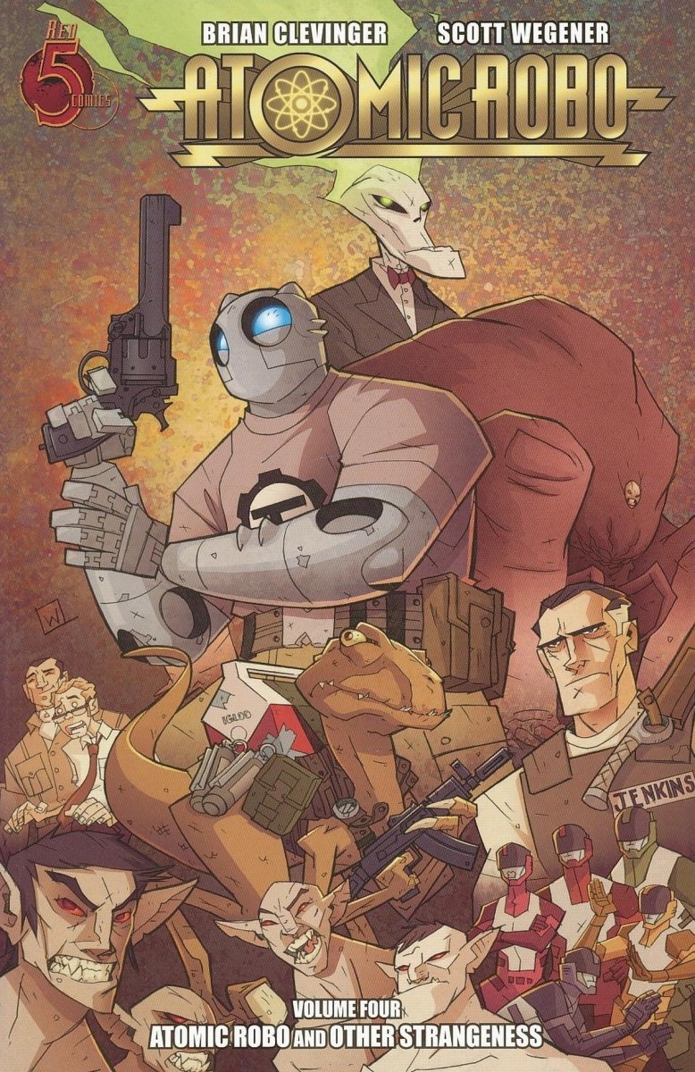 ATOMIC ROBO VOL 04 AND OTHER STRANGENESS SC [9780980930283]