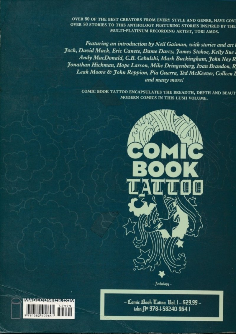 COMIC BOOK TATTOO SC [9781582409641]