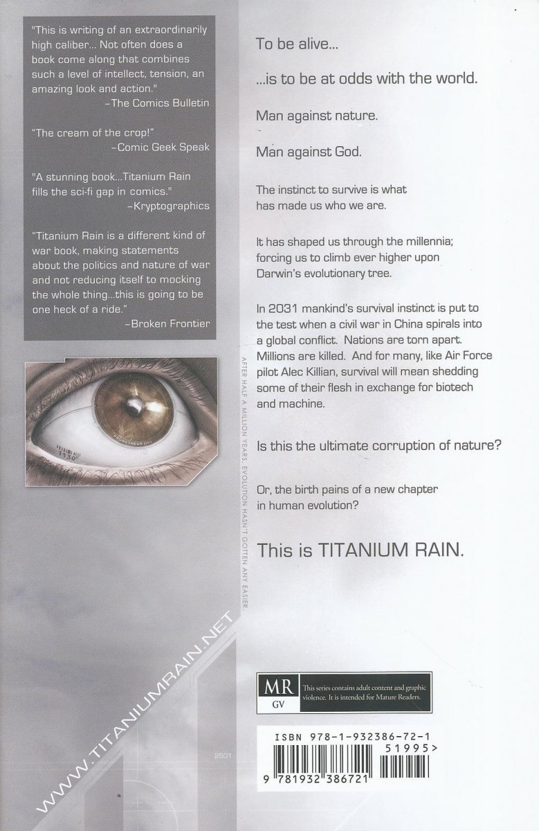 TITANIUM RAIN VOL 01 HC [9781932386721]