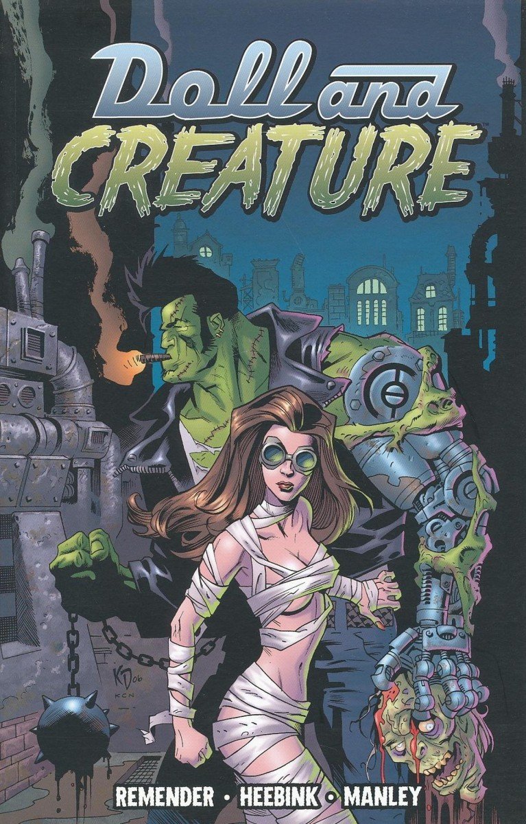 DOLL AND CREATURE VOL 01 EVERYTHING TURNS GRAY SC [9781582406558]