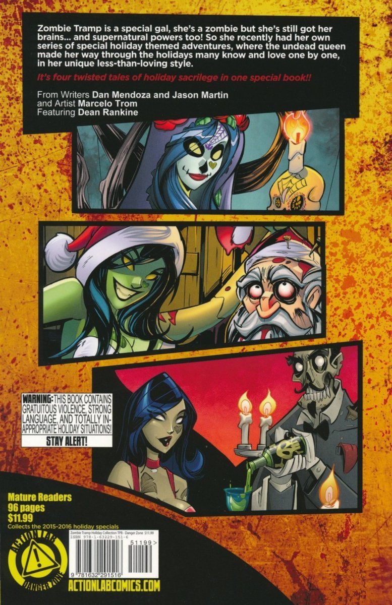 ZOMBIE TRAMP DOES THE HOLIDAYS SC [9781632291516]