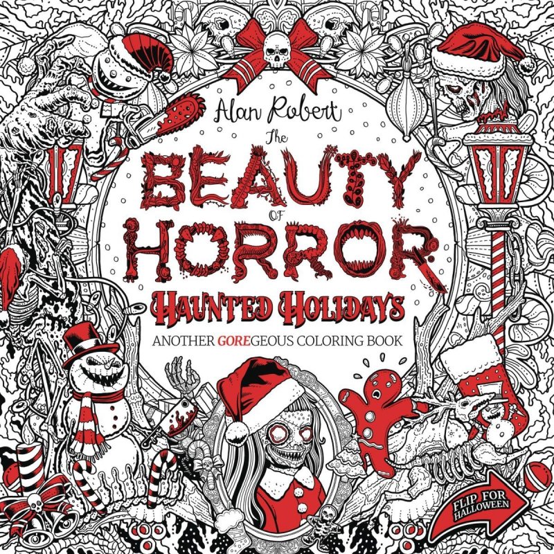 BEAUTY OF HORROR HAUNTED HOLIDAYS COLORING BOOK SC [9798887241074]