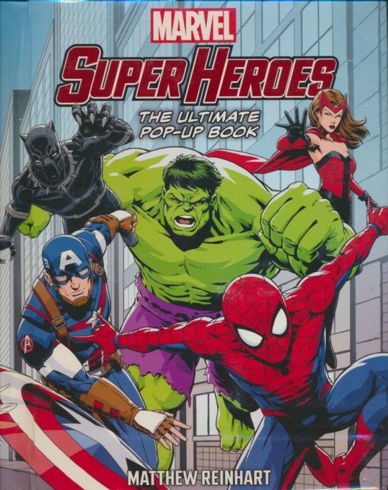 MARVEL SUPER HEROES THE ULTIMATE POP-UP BOOK HC [9781419749117]