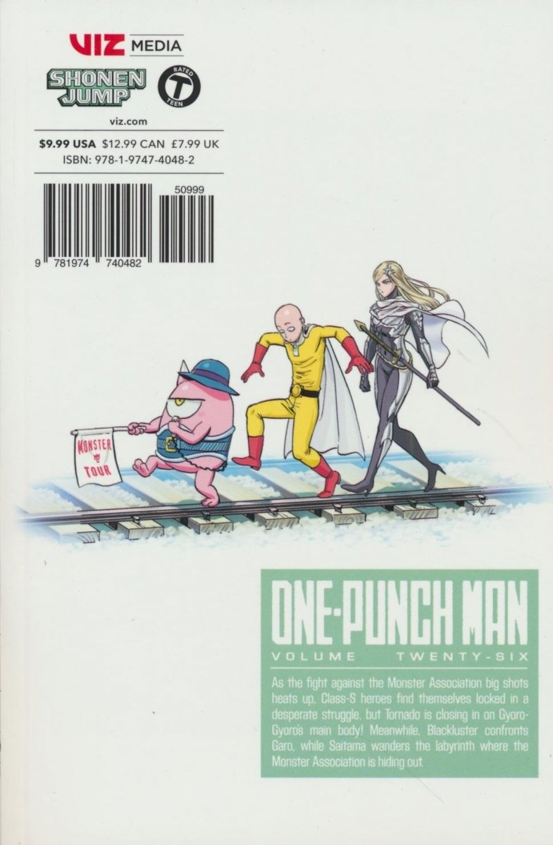 ONE PUNCH MAN VOL 26 GN [9781974740482]