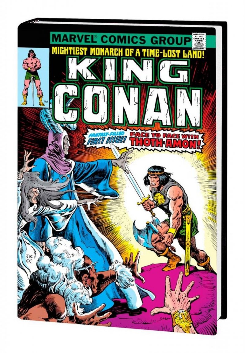 CONAN KING THE ORIGINAL MARVEL YEARS OMNIBUS VOL 01 HC (VARIANT COVER)