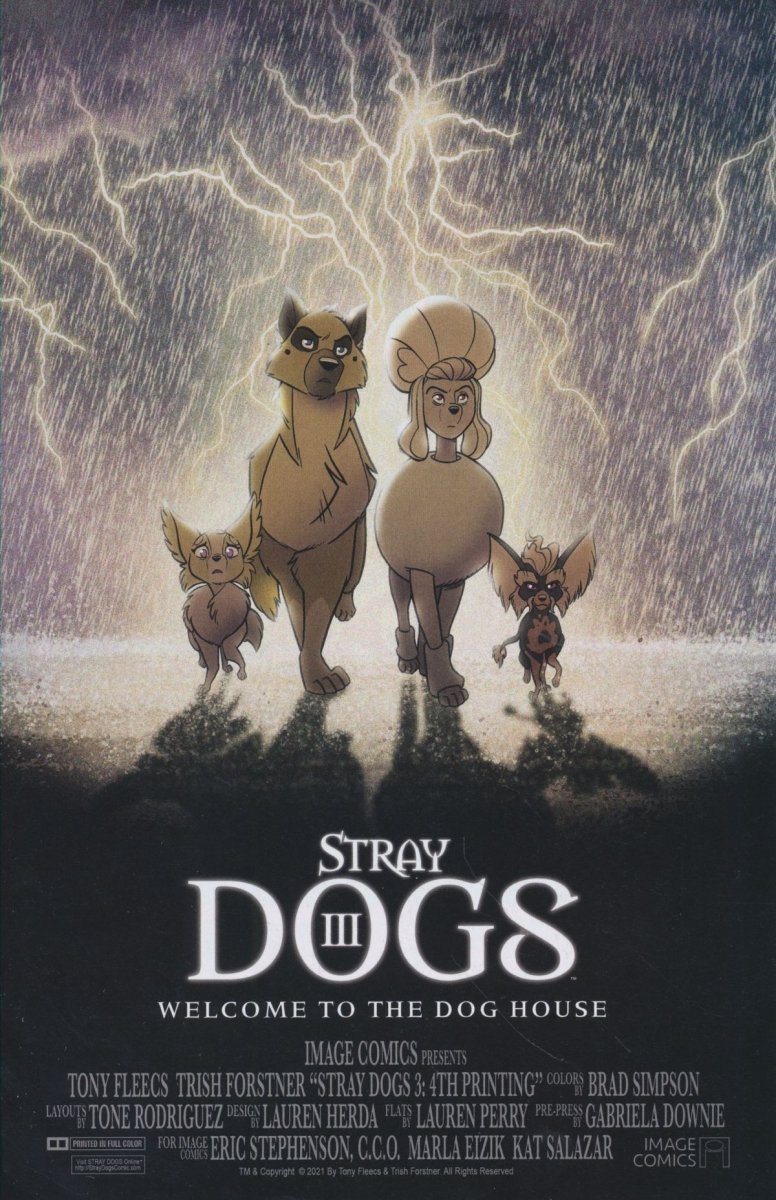 STRAY DOGS #03 4TH PTG