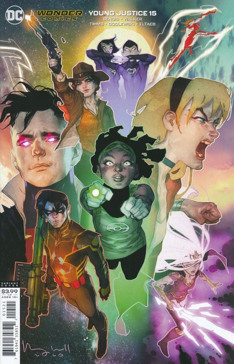 YOUNG JUSTICE #15 CVR B