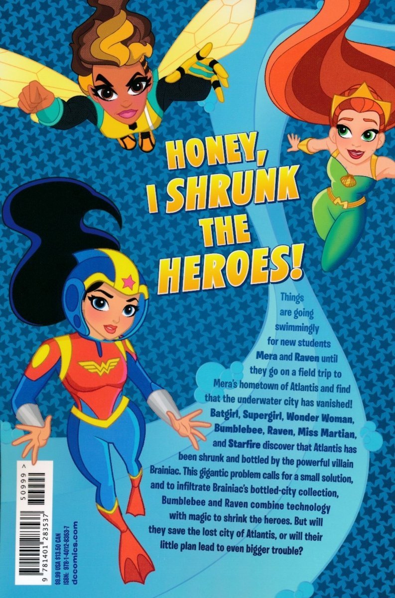DC SUPER HERO GIRLS SEARCH FOR ATLANTIS SC [9781401283537]