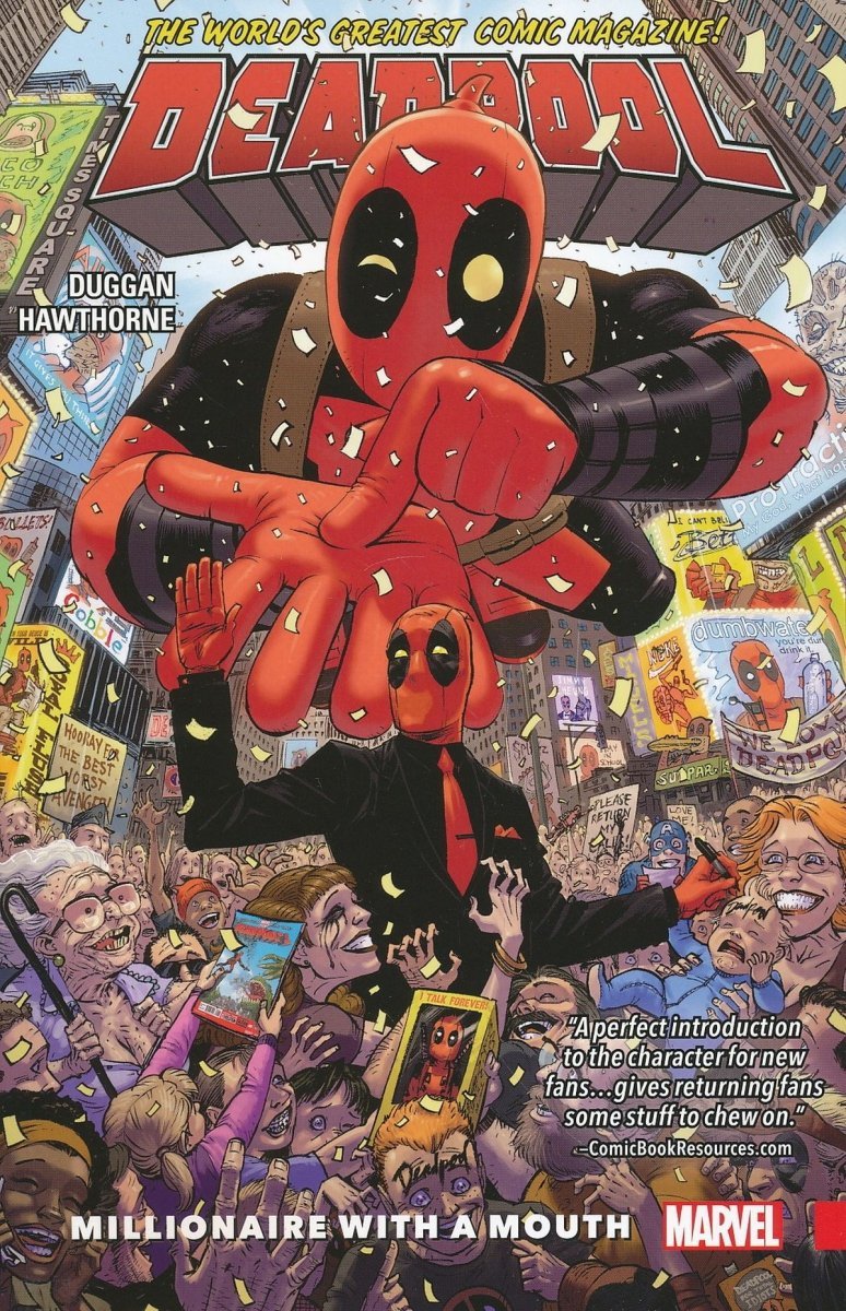 DEADPOOL WORLDS GREATEST VOL 01 MILLIONAIRE WITH A MOUTH SC [9780785196174]