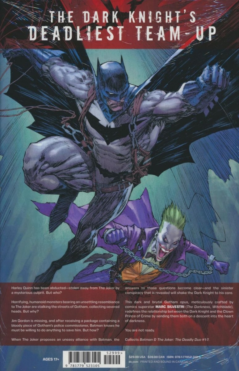 BATMAN AND THE JOKER THE DEADLY DUO THE DELUXE EDITION HC [9781779523105]