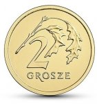 2 Grosze gr 2018 mennicze mennicza z woreczka