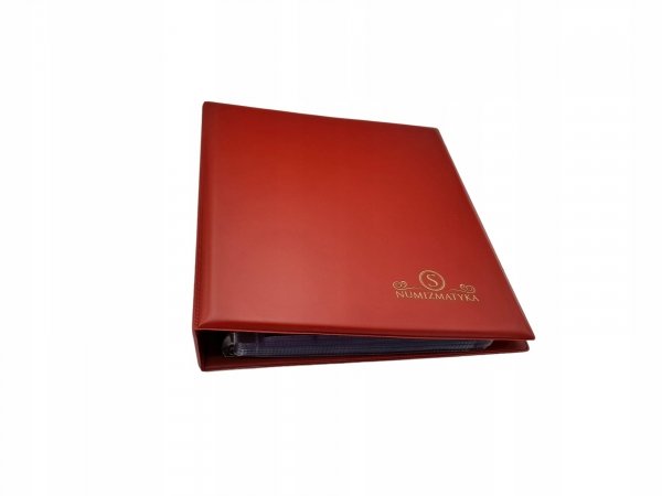 KLASER ALBUM NA 240 WIELKICH MONET MEDIUM BORDOWY