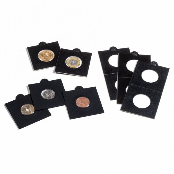 Holdery Leuchtturm 32,5 mm - 10 sztuk CZARNE