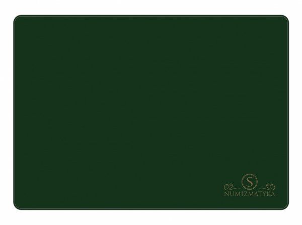 PODKŁADKA NA BIURKO MATA ROBOCZA ZIELONA A4 SNUMIZMATYKA